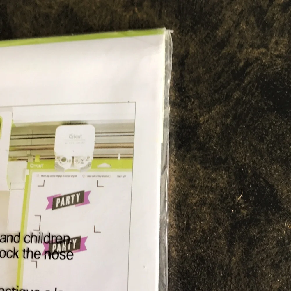 NWT Cricut Explore printable sticker paper 12 sheets custom stickers 8.5 X 11